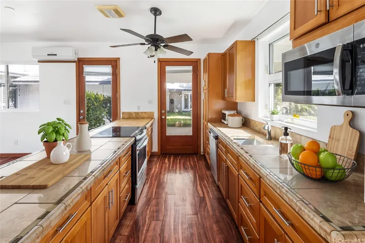 Enhanced -Kitchen of 2 bed/1 bath wing