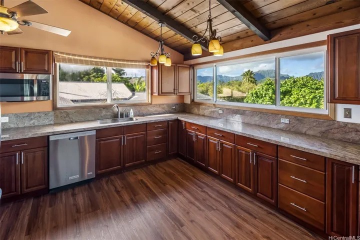 Upstairs kitchen