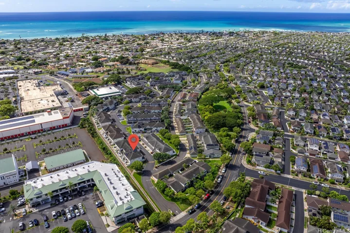 You're really close to restaurants, the ocean, and street parking.