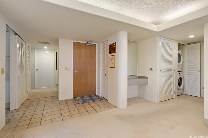 Entry to kitchen to unload your groceries.