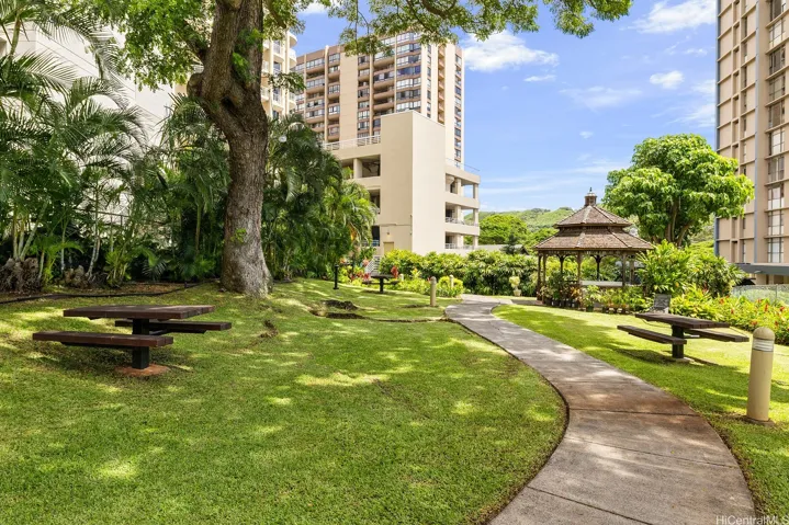 Enjoy your tranquil private park.