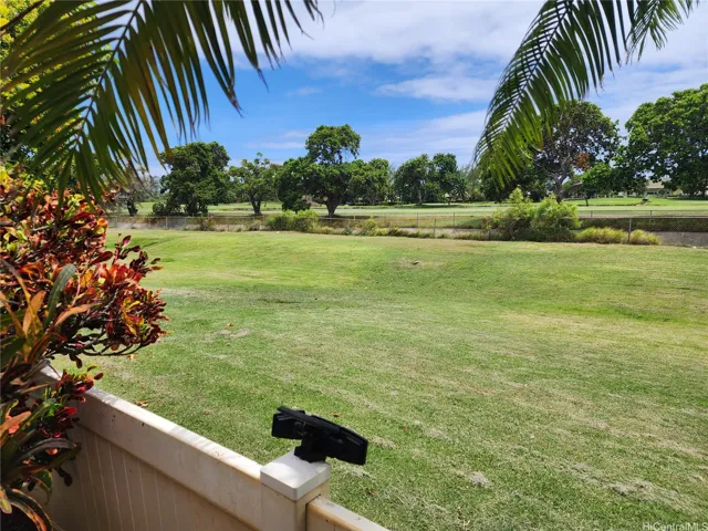 view from private yard