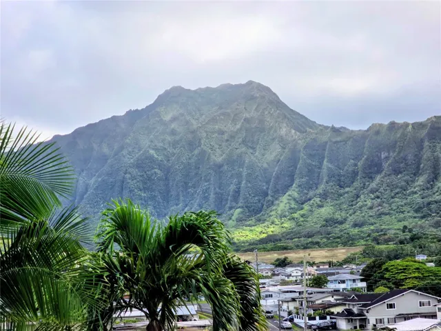 Imagine waking up to a view like this, while sipping your morning brew. This is viewed front, lanai, kitchen and living area of this unit.
