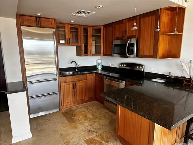Upgraded kitchen