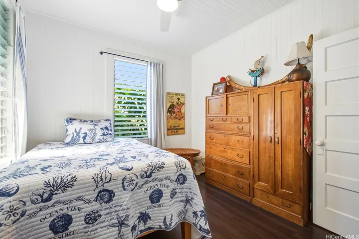 Bedroom on South-East Side of Home looking South-East