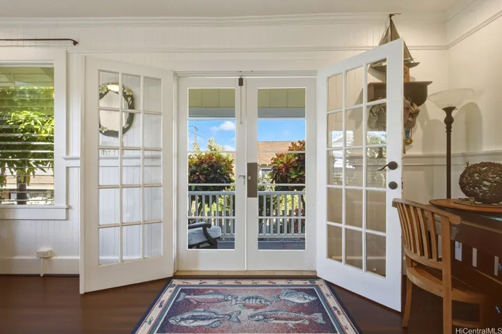 Front Entry Looking South