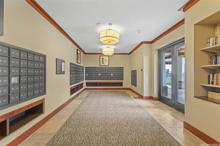 Mailroom, because you'll  be staying a while...