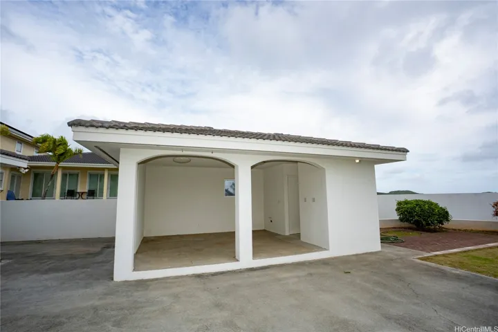Pavilion back yard
