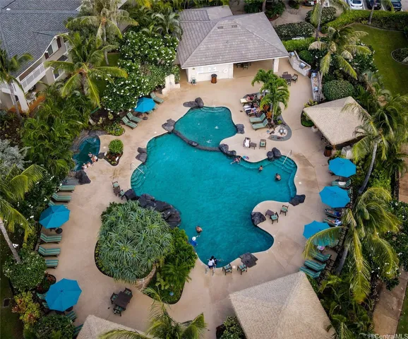 Aerial View of the Ko Olina Kai Recreation Area Pool