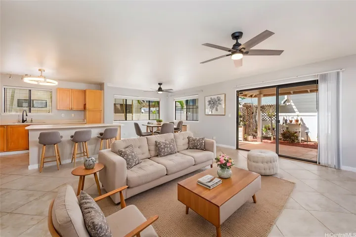 Enhanced. Open kitchen and second living area