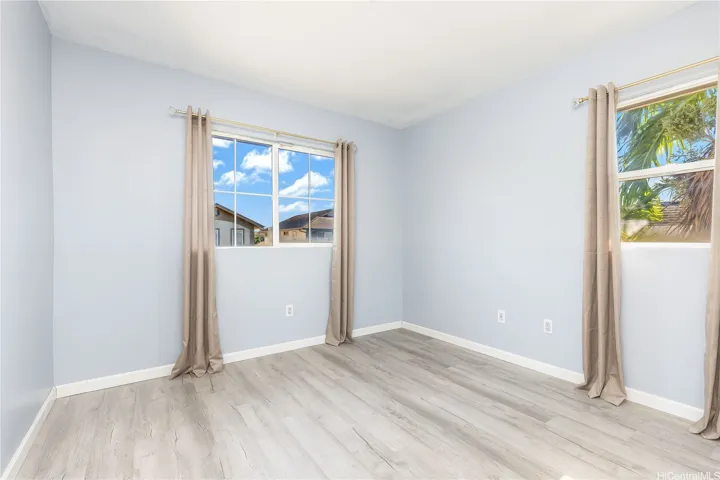 Bedroom #3 at front of the house at the end of the upstairs hallway!