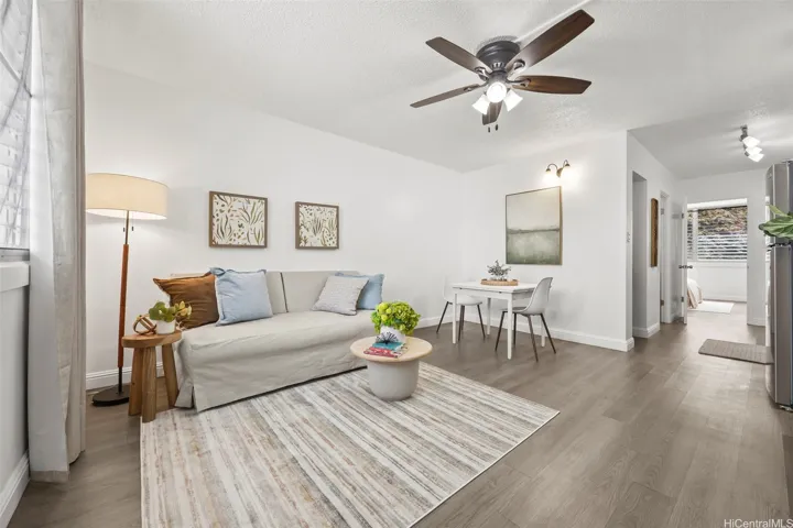 Cozy living and dining area