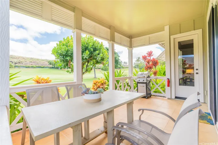 Outdoor Lanai - Golf Course Frontage