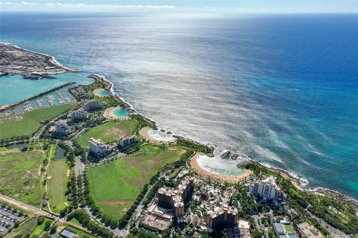 Aerial View of Lagoons