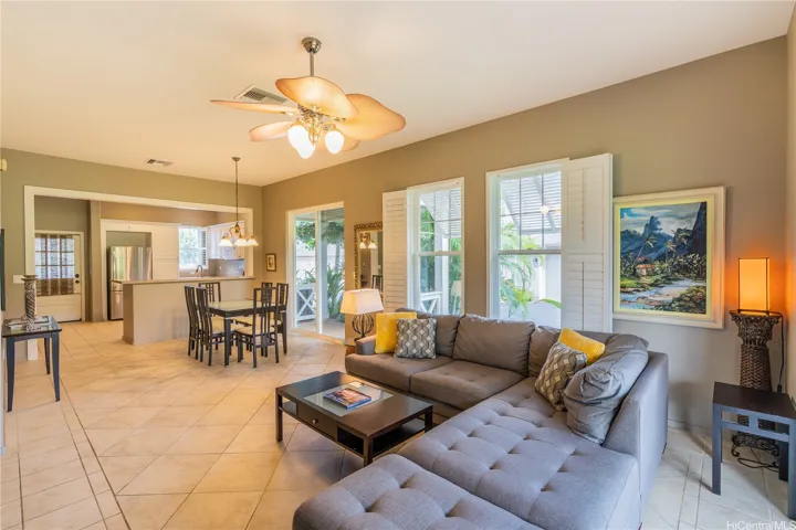 View of Living/Dining  Space