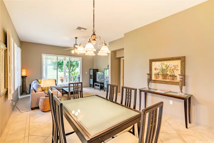 View of Living/Dining  Space