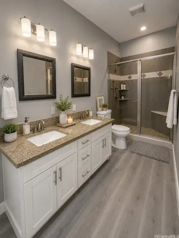 master bathroom walk in shower