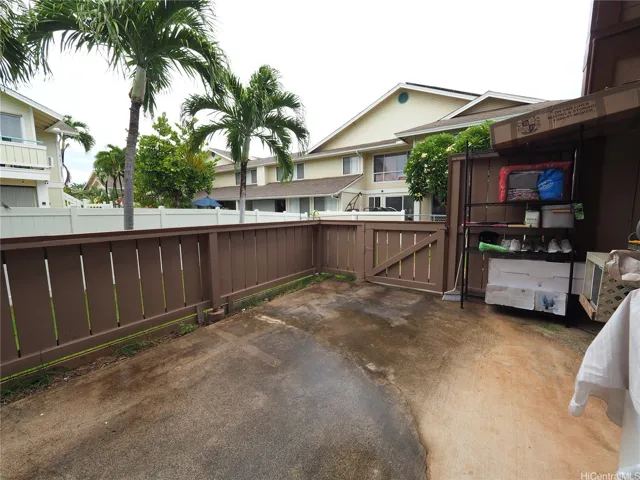 LARGE outdoor are dedicated to your Unit / your use, WOW!  Private too - this Unit is tucked away, away from the roads, cars, and traffic.  Lots of cool breezes.
