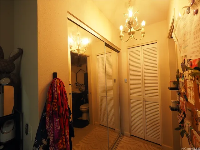 Custom Lighting fixtures add to the special and unique ambience of this special Home.
