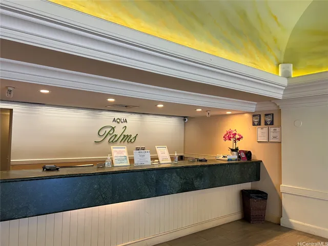 Welcoming staff and front area