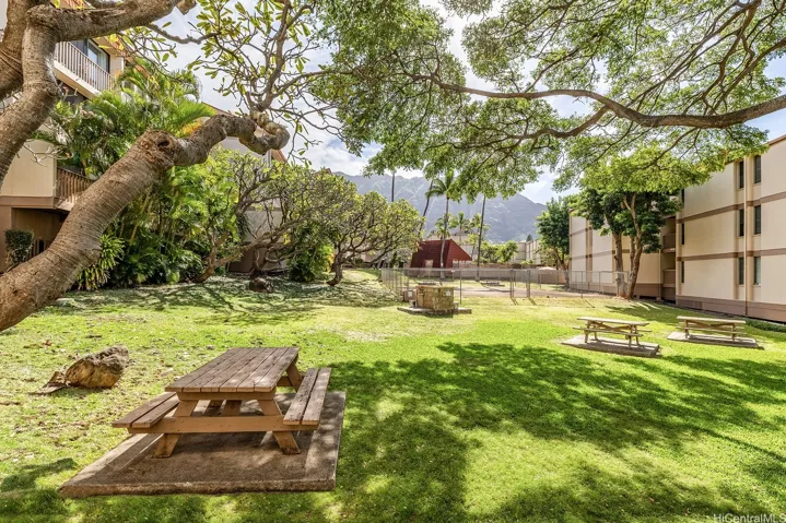 Outdoor rec area