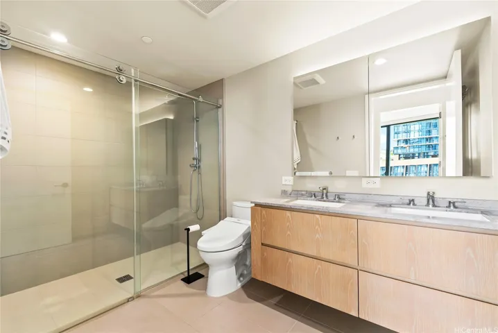 Bathroom 2 with large walk in shower