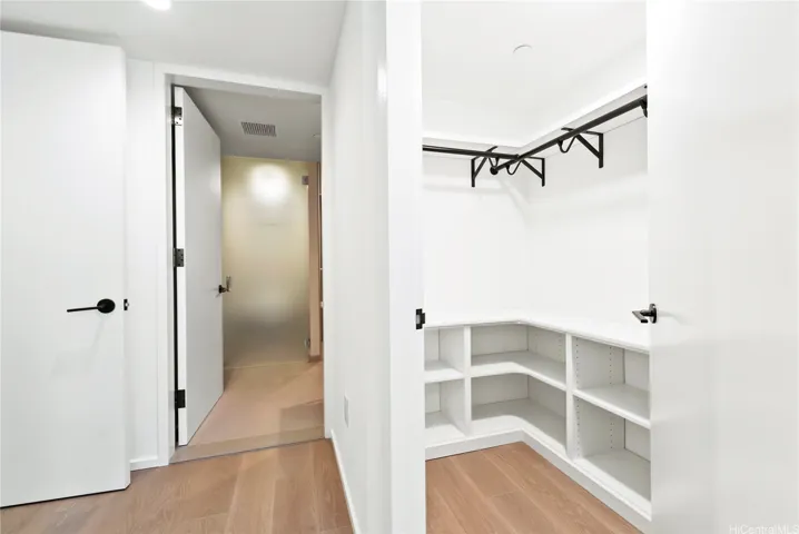 Primary closet