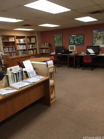 library & internet service by lower lobby