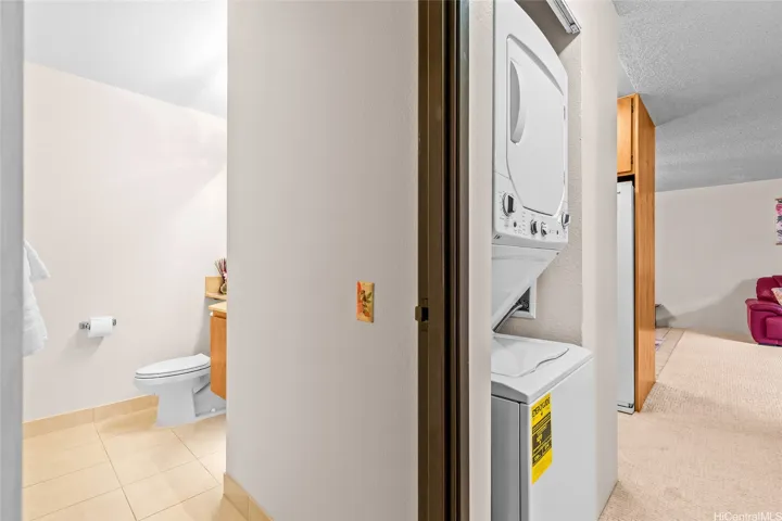 In-unit washer and dryer
