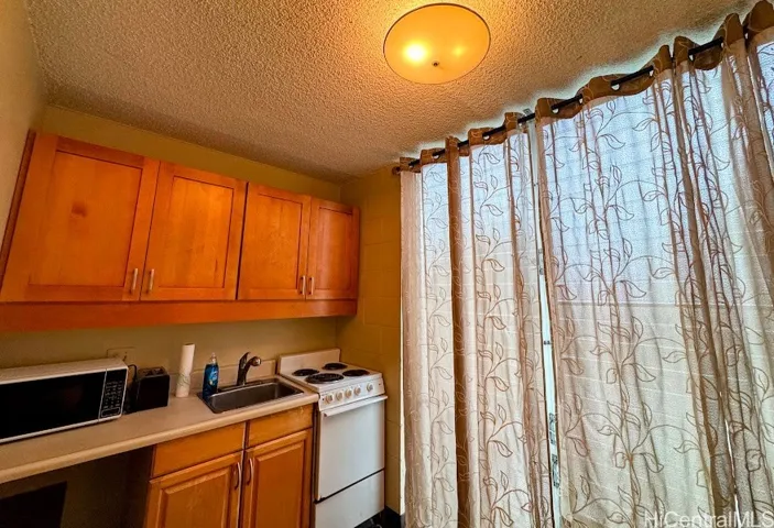 Kitchen Microwave Sink Stove Cabinets