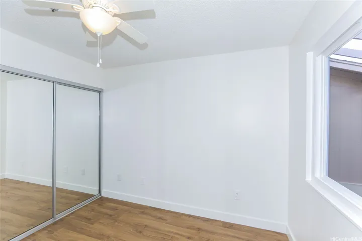 Roomy closets  in both bedrooms with organizers