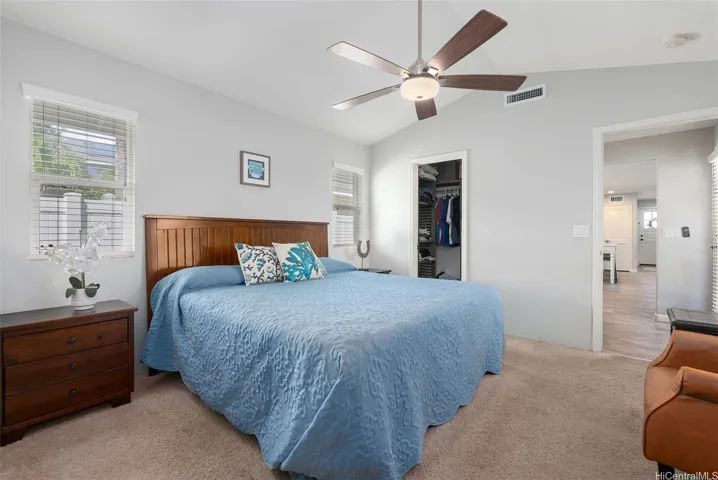 Primary bedroom on 1st floor