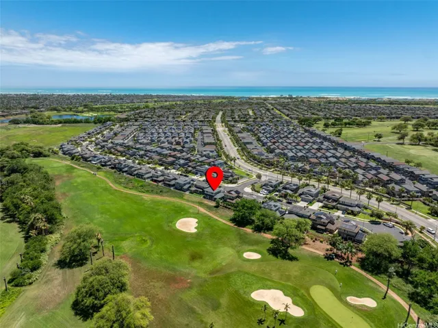 Nothing but green directly behind your home.