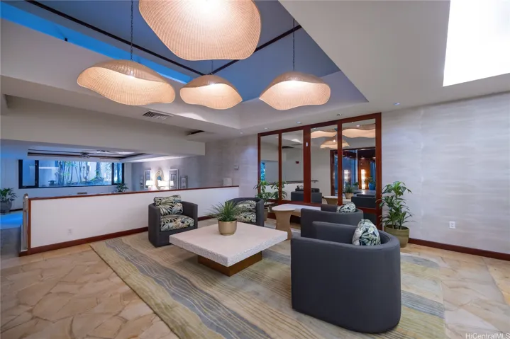 Gorgeous lounge on the main level.