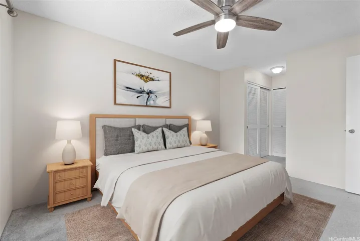 Virtually Staged (enhanced) - primary bedroom