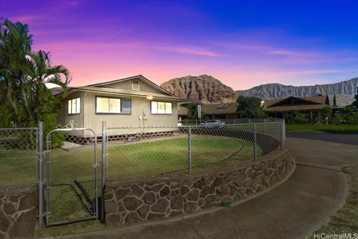 Enhanced - Sunset background and lighting in house