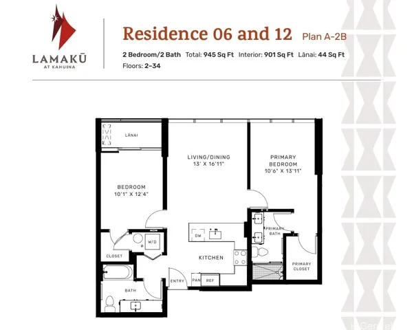 Lamaku Tower Residence 2006 Floor Plan- Enhanced Photo