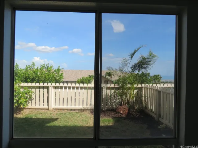 View from the primary bedroom Window.