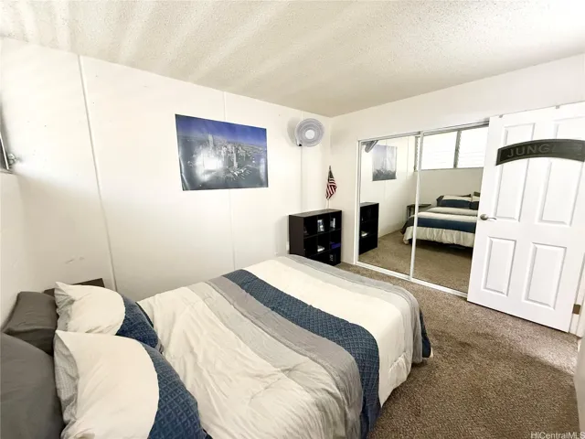 Bedroom 2 on the inside of the building