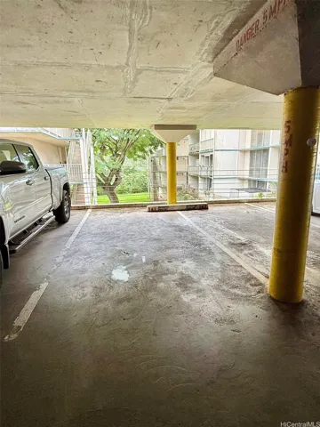 Assigned parking stall