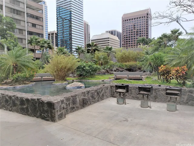 BBQ area