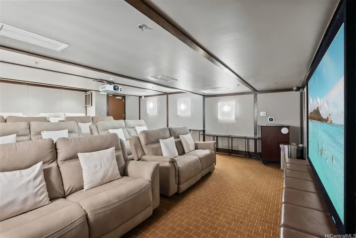 Two private movie theaters available for residents to enjoy their favorite films and entertainment.