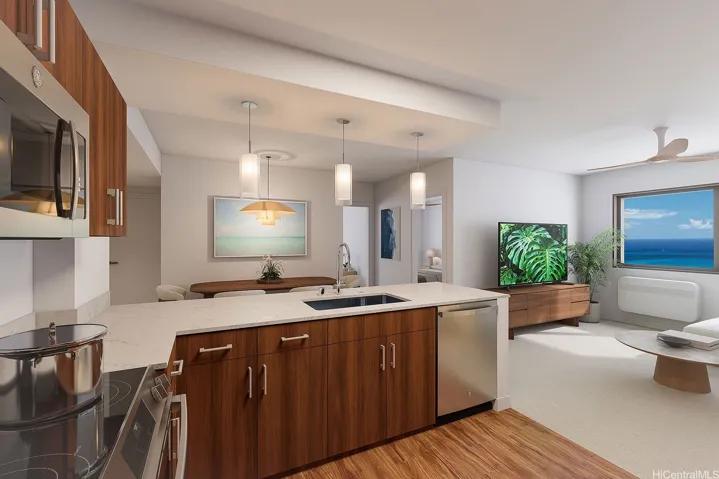 3 Bedroom Mamalu Kitchen- (Enhanced Photo)