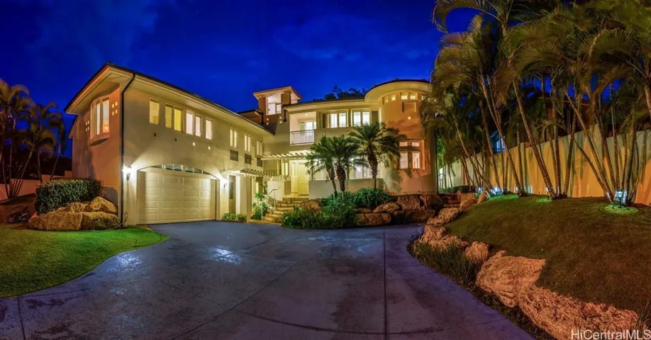 Exterior night view
