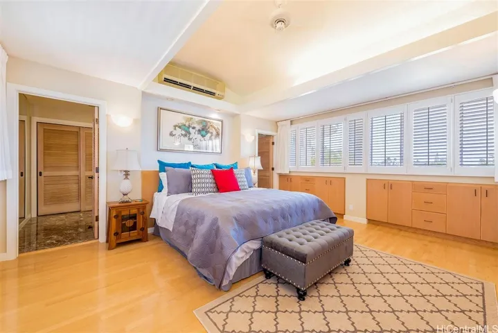 Primary bedroom with full bath