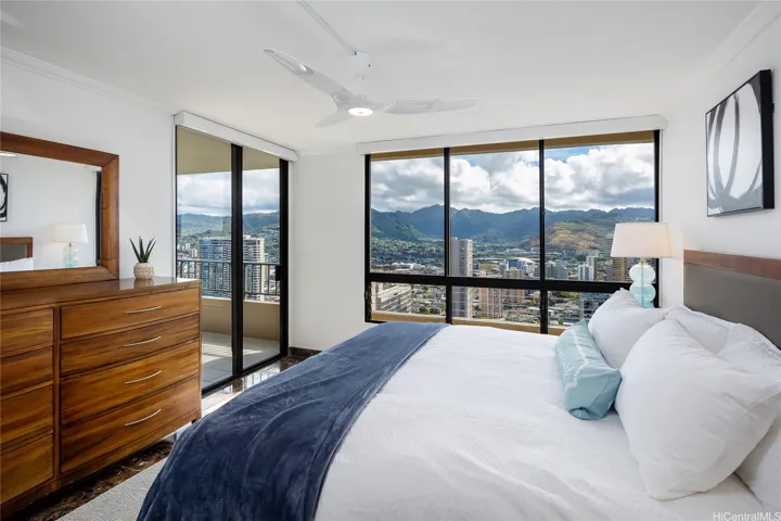 4001 Floor Primary  bedroom suite, mountainside