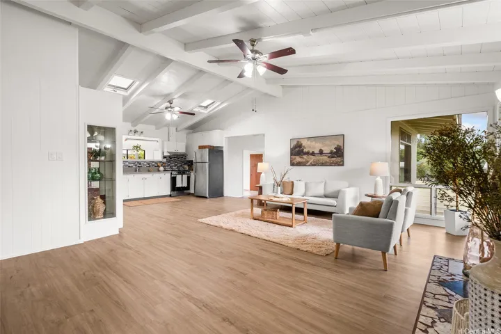 Open Kitchen & Living Room