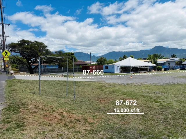 Adjacent lot (address:  87-666 Farrington Hwy) is available for sale.