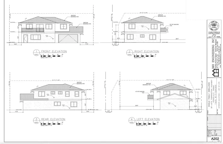 Sample Sheet A202.