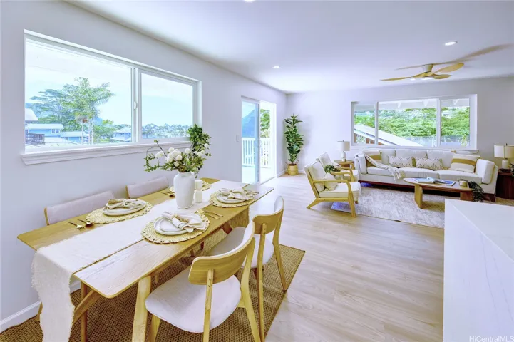 Dining Room into Living Room
